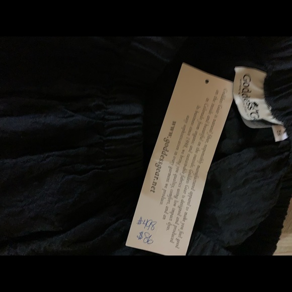 linen ruffle skirt Goddess Gear 100% organic - Picture 5 of 5